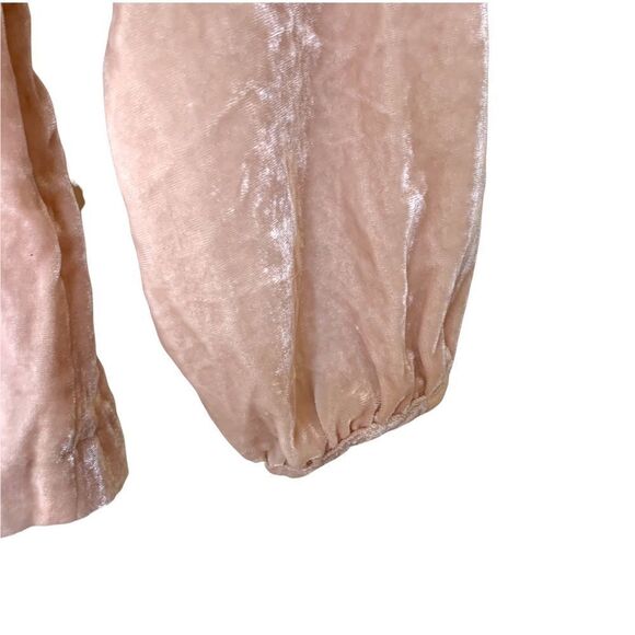 J. Crew Velour Wrap Front Peplum Blouse - Picture 11 of 16